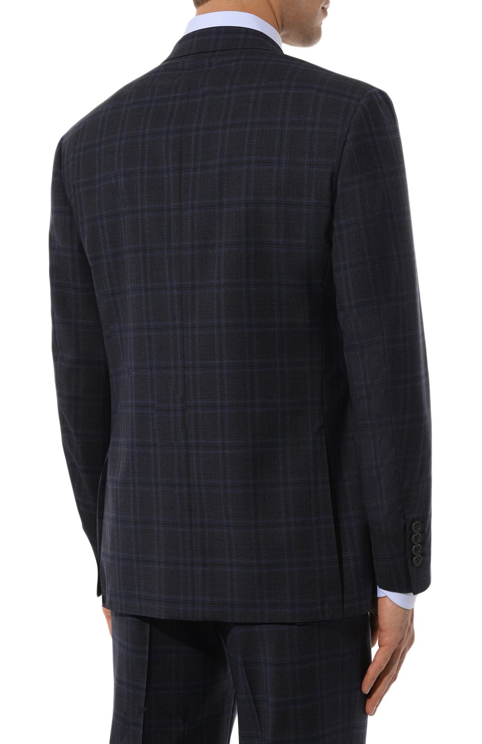 Шерстяной костюм CANALI темно-синего цвета по цене 145000 руб., арт. 11280/19/FC05150, фото 4 Шерстяной костюм CANALI, арт. 11280/19/FC05150, фото 4