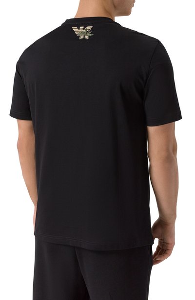 Хлопковая футболка EMPORIO ARMANI, арт. EM003480/AF19418, фото 4