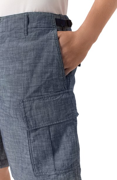 Хлопковые шорты C.P. COMPANY, арт. 18CMBE149A110065W, фото 5