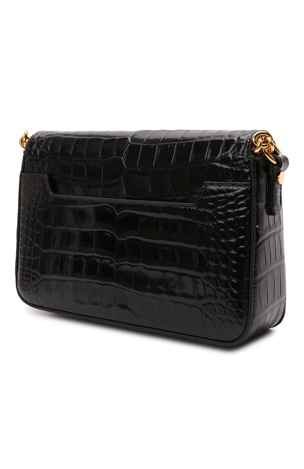 Сумка natalia medium из кожи аллигатора TOM FORD черного цвета по цене 1820000 руб., арт. L0826T-A15/AMIS, фото 4 Сумка natalia medium из кожи аллигатора TOM FORD, арт. L0826T-A15/AMIS, фото 4