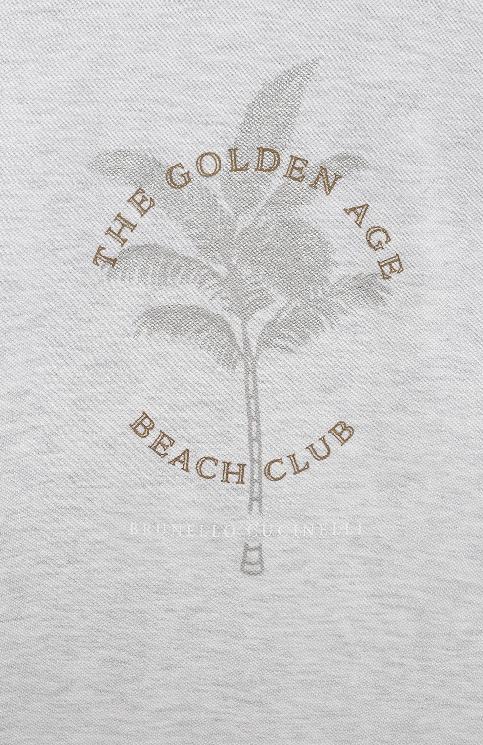Хлопковая футболка BRUNELLO CUCINELLI, арт. BE854E169C, фото 3
