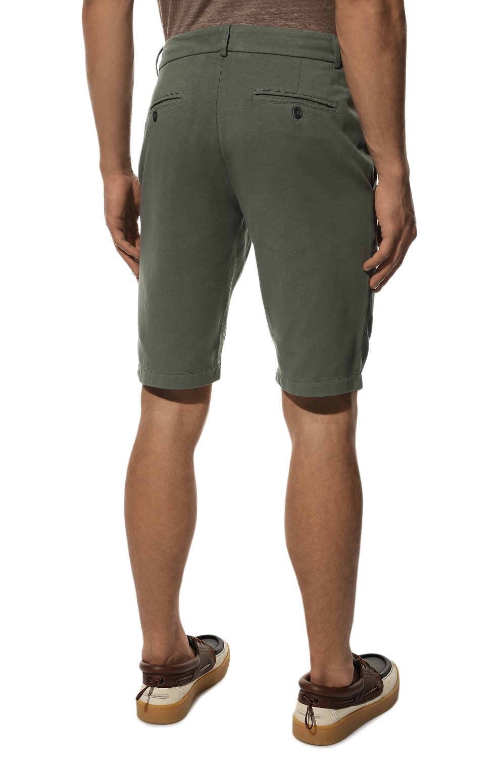 Шорты из хлопка и шелка CAPOBIANCO, арт. 12M816.AC01., фото 4