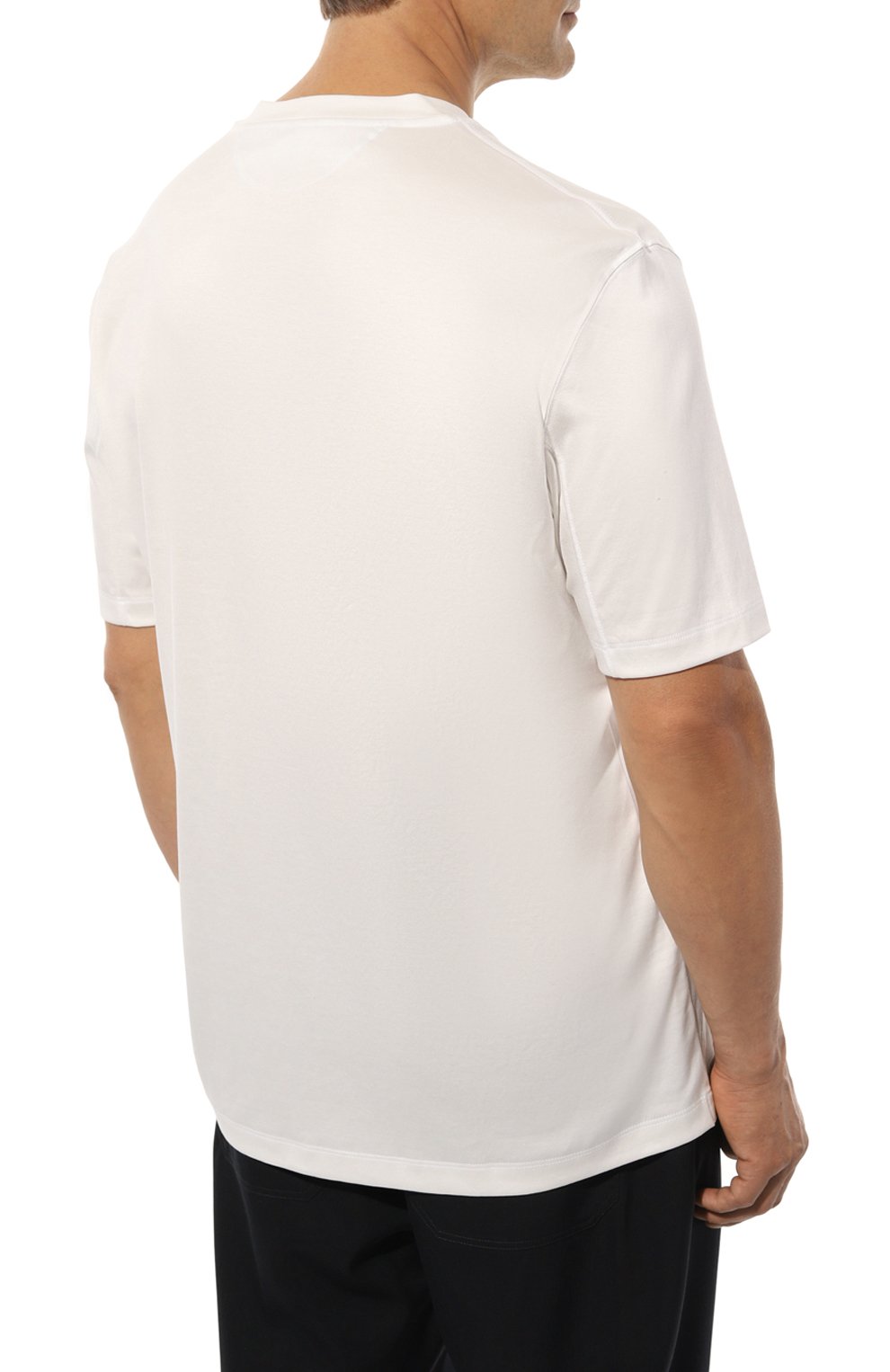 Хлопковая футболка BRUNELLO CUCINELLI, арт. M0T711308, фото 4