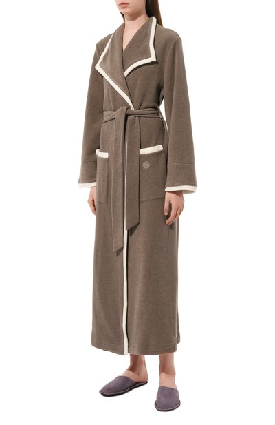 Халат FERAUD темно-бежевого цвета по цене 41450 руб., арт. 3883157, фото 3 Халат FERAUD, арт. 3883157, фото 3