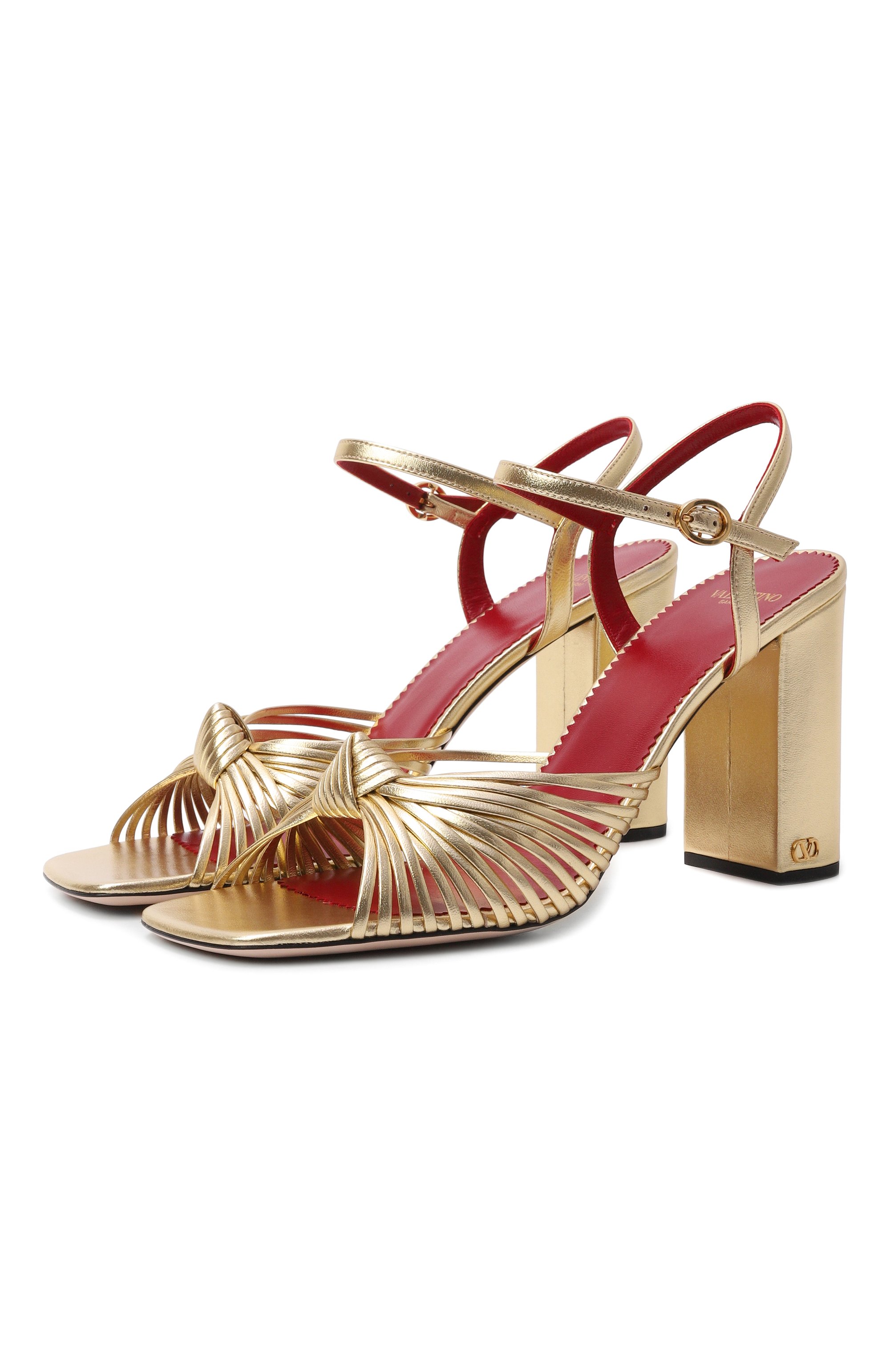 Кожаные босоножки annet 90 VALENTINO, арт. 8W0S0PJ6/FLQ, фото 1