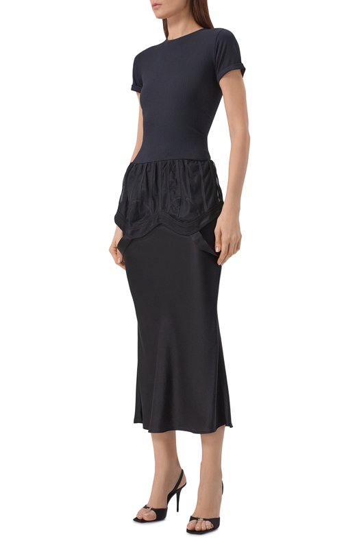 Комбинированное платье Daniil Antsiferov DA_3050.9005.026 Чёрный  DA_3050.9005.026 Фото 2