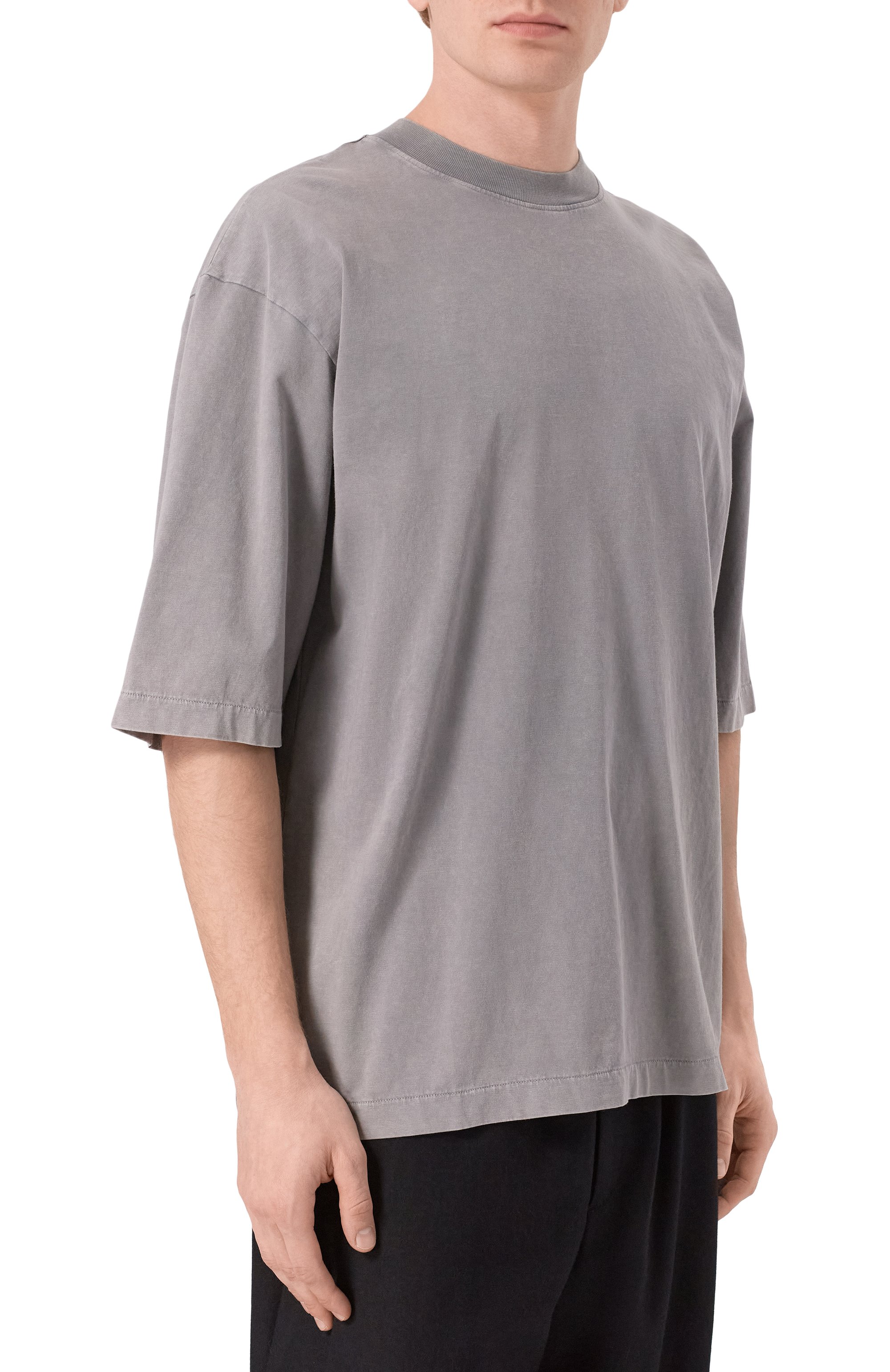 Хлопковая футболка ROADLESS серого цвета по цене 13800 руб., арт. RSS-TS, фото 3 Хлопковая футболка ROADLESS, арт. RSS-TS, фото 3