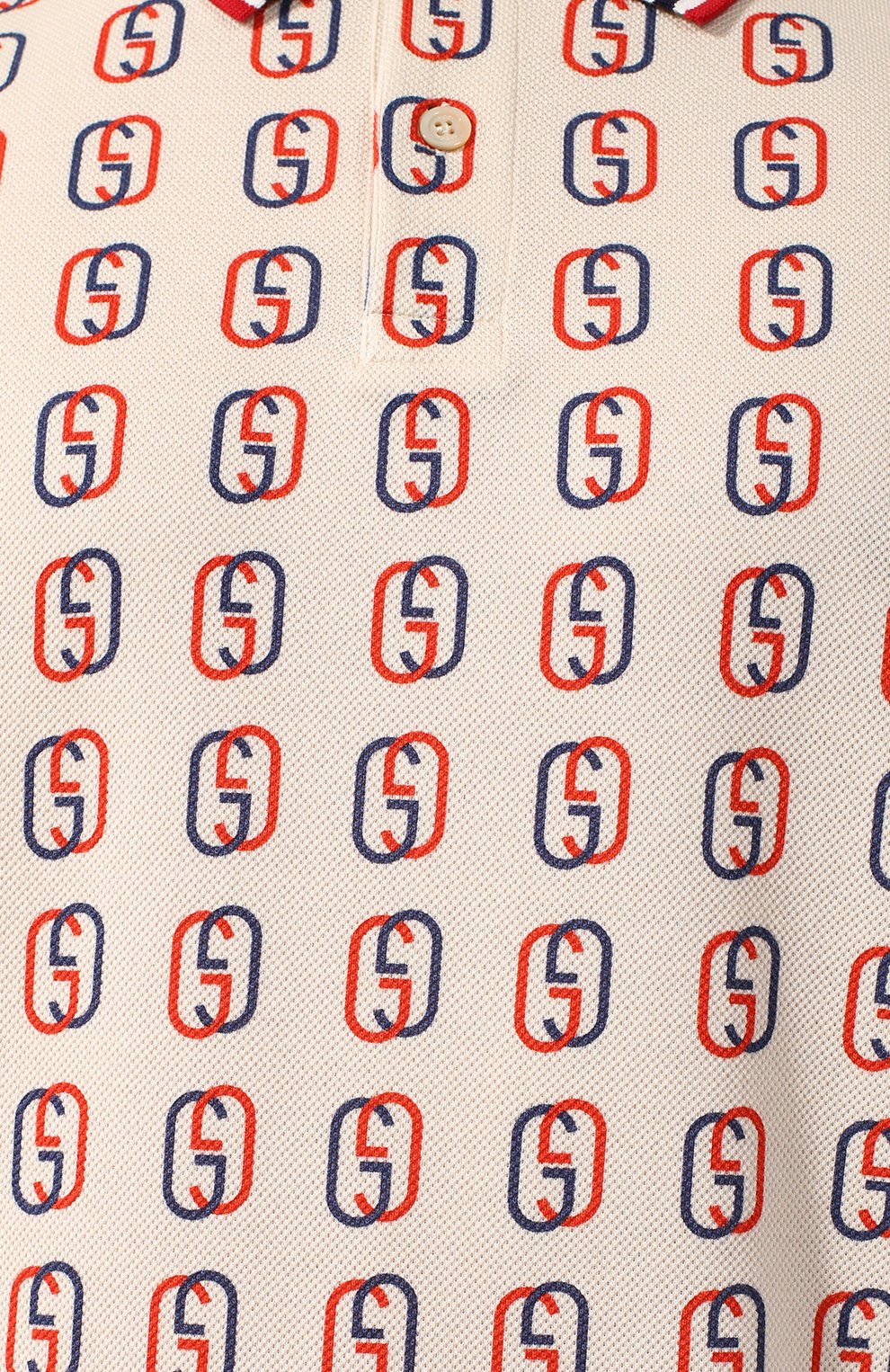 Хлопковое поло GUCCI, арт. 575221/XJBAH, фото 5