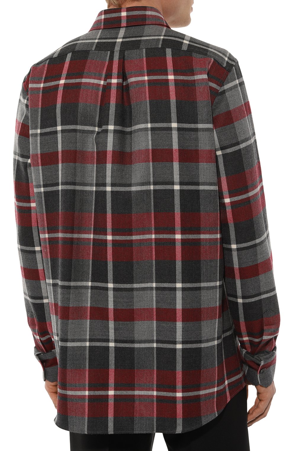 Шерстяная рубашка DOLCE & GABBANA, арт. G5JZ9T/FQ2G6, фото 4