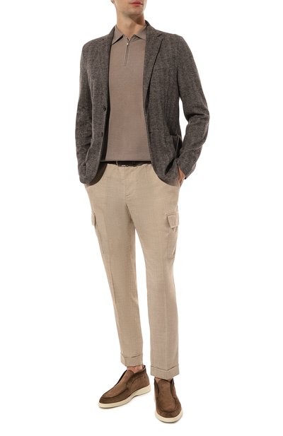 Пиджак из шерсти и хлопка HARRIS WHARF LONDON, арт. C8P22MRA, фото 2