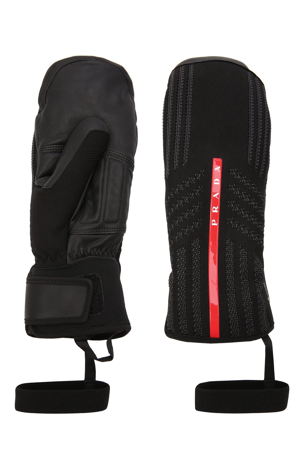 Комбинированные варежки PRADA, арт. 4GG114-3K5X-F0002, фото 3