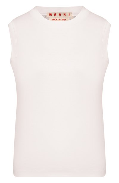 Женская хлопковая футболка MARNI, арт. THJE0386Q0/UTC585
