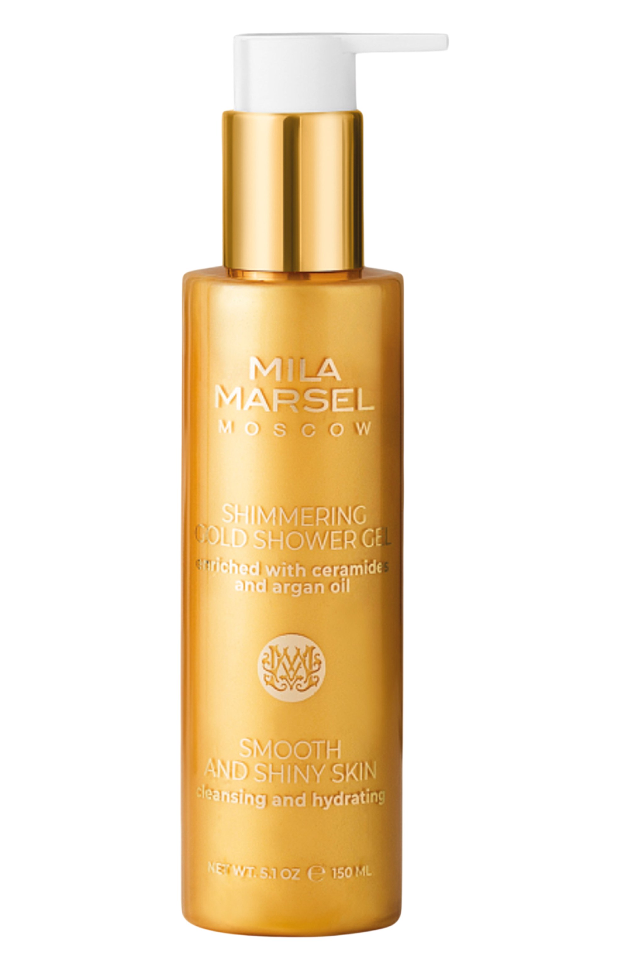 Подарочный набор для ухода за телом «золотое сияние» (2x150ml) MILAMARSEL бесцветного цвета по цене 9800 руб., арт. 4630225092496, фото 6 Подарочный набор для ухода за телом «золотое сияние» (2x150ml) MILAMARSEL, арт. 4630225092496, фото 6