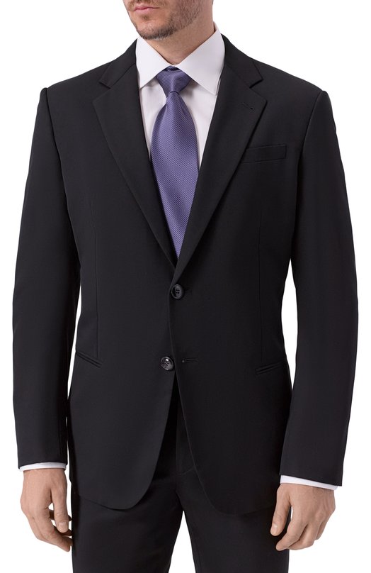 Шерстяной костюм Giorgio Armani 8WGAV007/T0075 Чёрный  8WGAV007/T0075 Фото 2