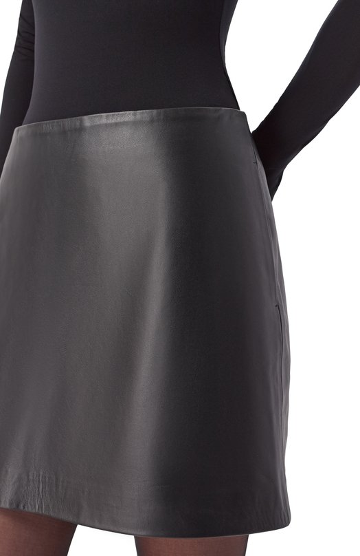 Кожаная юбка Noble&Brulee NB79/250725/1К Чёрный  NB79/250725/1К Фото 5