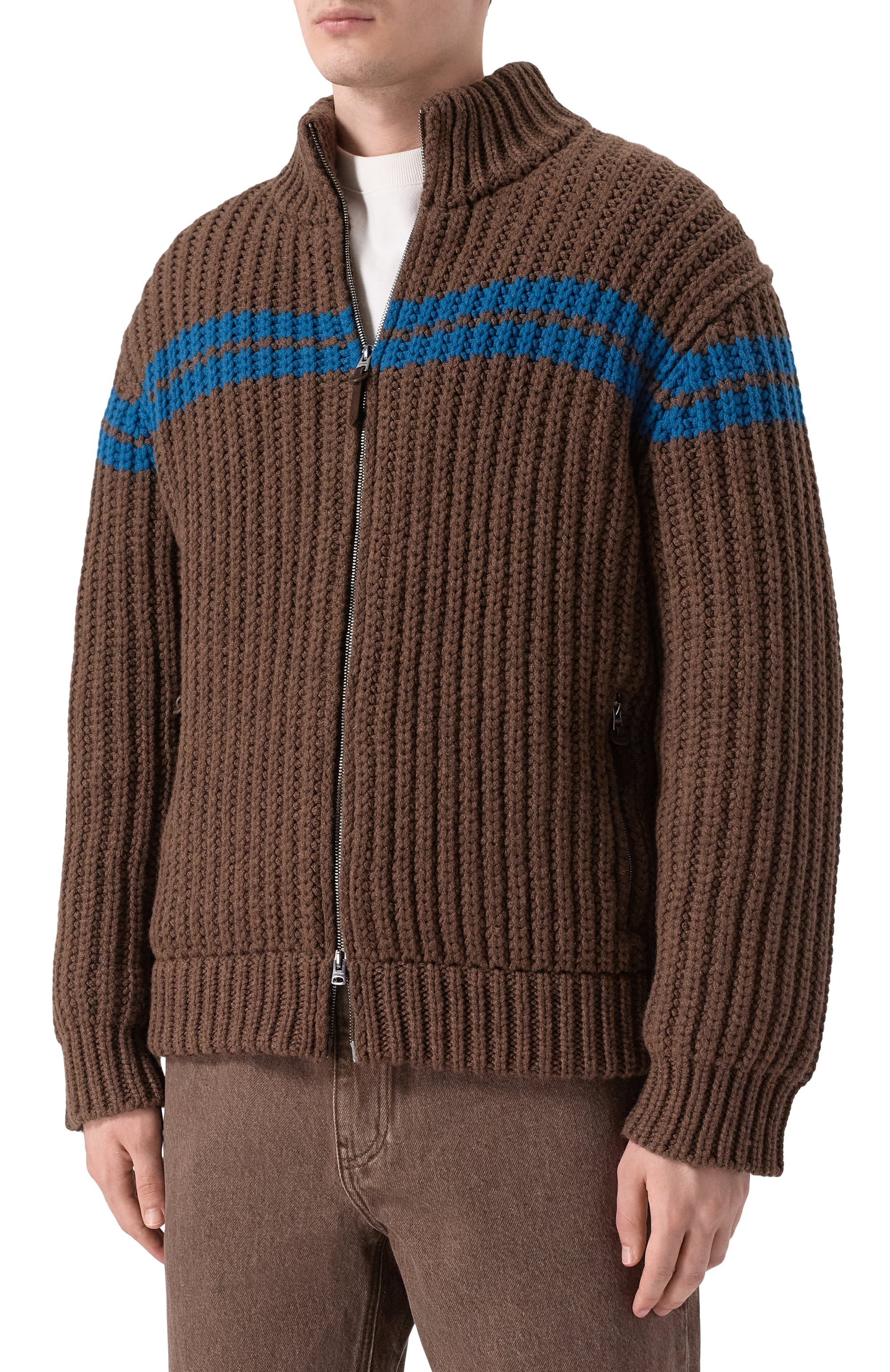 Кашемировый бомбер 12 STOREEZ, арт. 136760, фото 3