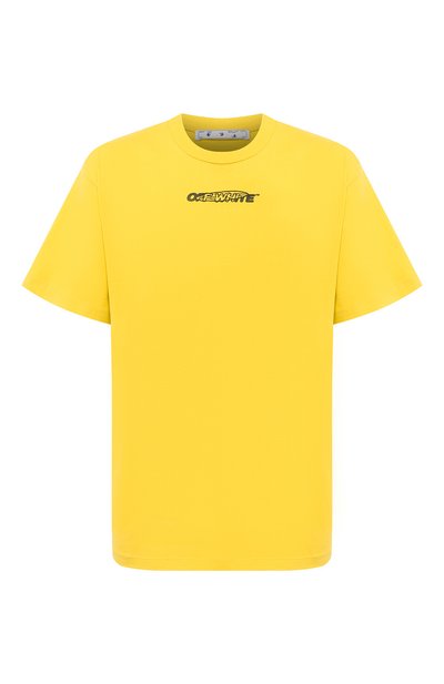Хлопковая футболка OFF-WHITE, арт. 0MAA038E20JER0011810, фото 1