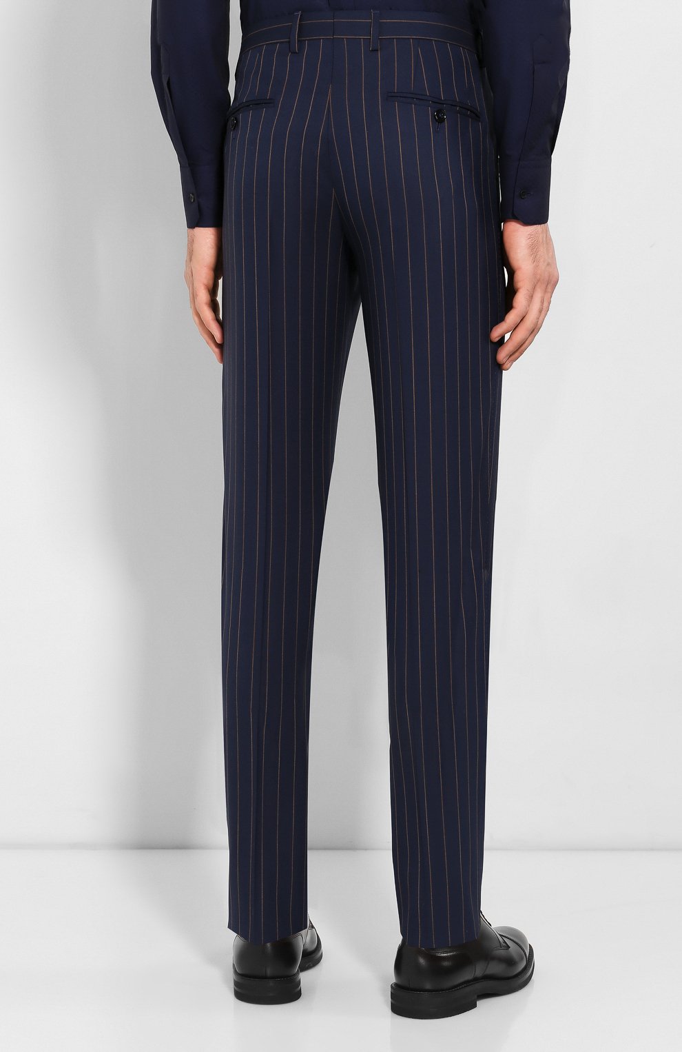 Шерстяной костюм-тройка DOLCE & GABBANA синего цвета по цене 343500 руб., арт. GKC8MT/FR3E3, фото 7 Шерстяной костюм-тройка DOLCE & GABBANA, арт. GKC8MT/FR3E3, фото 7