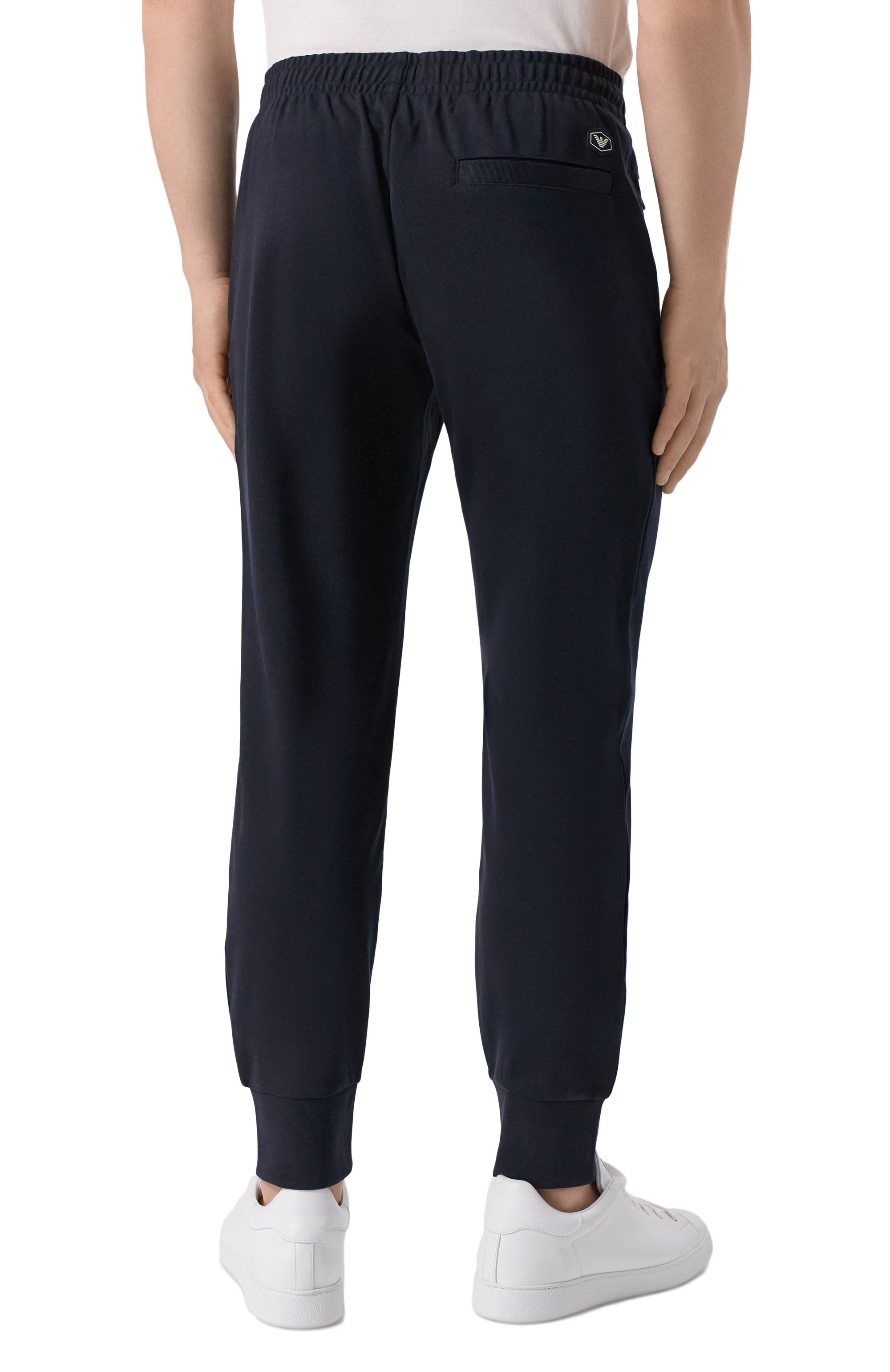 Хлопковые джоггеры EMPORIO ARMANI, арт. 8N1P72/1JBTZ, фото 4