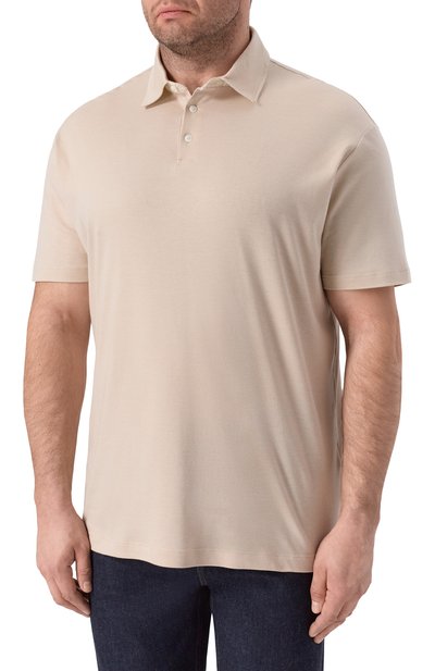 Поло из хлопка и лиоцелла PAUL&SHARK, арт. 26411253_001, фото 3