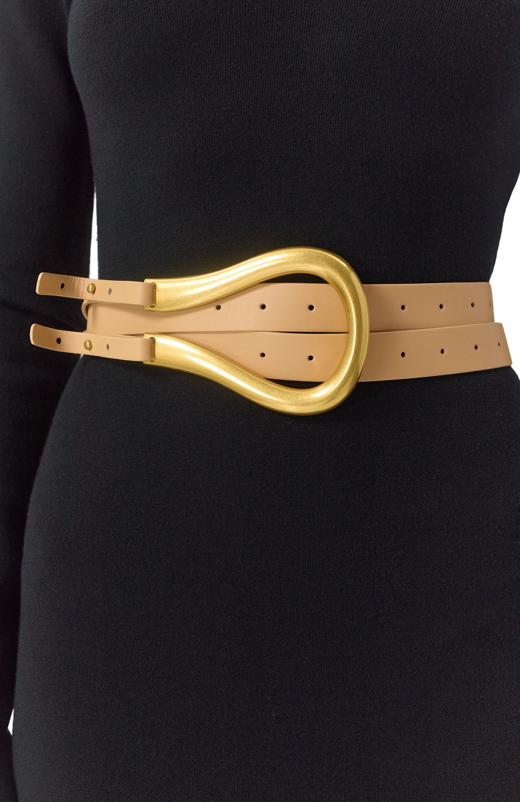 Кожаный ремень BOTTEGA VENETA, арт. 577040/VMAU1, фото 2