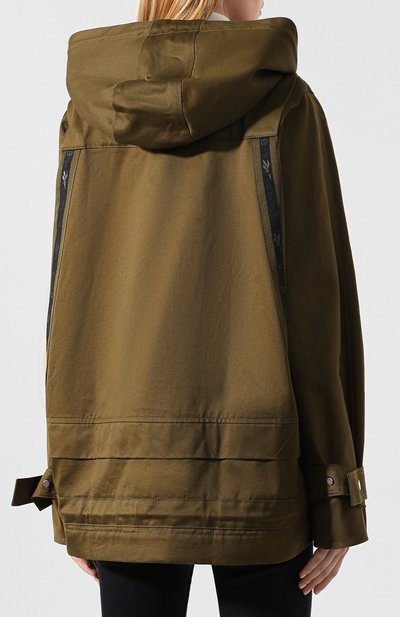 Куртка reebok x victoria beckham REEBOK хаки цвета по цене 37050 руб., арт. FM3556, фото 4 Куртка reebok x victoria beckham REEBOK, арт. FM3556, фото 4