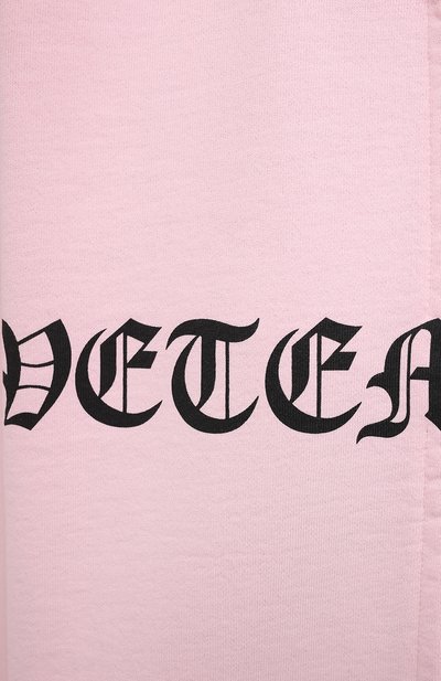 Хлопковая толстовка VETEMENTS розового цвета по цене 108000 руб., арт. UE51TR870P 1605/W, фото 5 Хлопковая толстовка VETEMENTS, арт. UE51TR870P 1605/W, фото 5