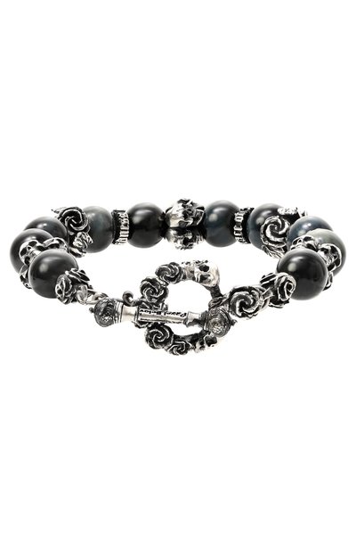 Браслет ангелы и демоны GL JEWELRY темно-синего цвета по цене 36000 руб., арт. PB788, фото 3 Браслет ангелы и демоны GL JEWELRY, арт. PB788, фото 3