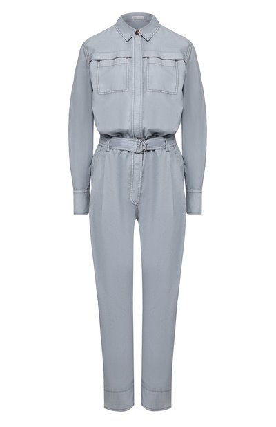 Женский хлопковый комбинезон BRUNELLO CUCINELLI, арт. ML680FL399