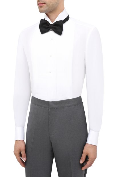 Хлопковая сорочка TOM FORD, арт. QFT000/94C8CR, фото 4
