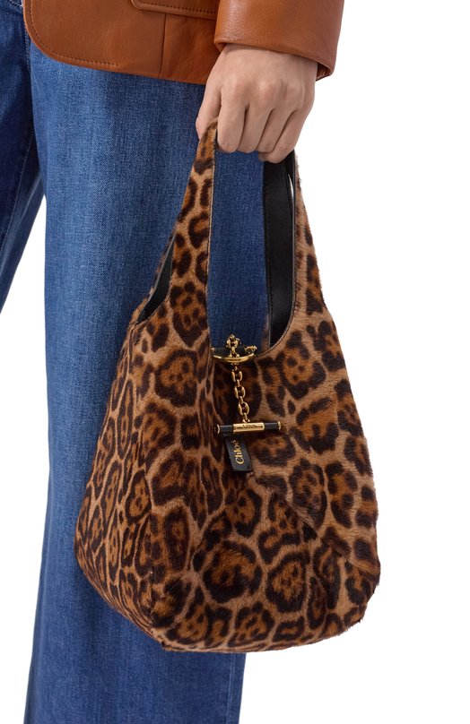 Сумка Chloé Balloon small Chloé CH25WS644Q20 Леопардовый  CH25WS644Q20 Фото 2