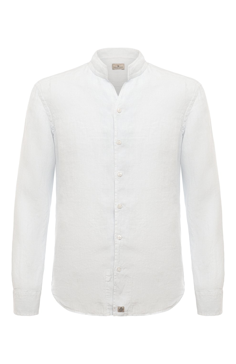 Льняная рубашка SONRISA белого цвета по цене 28300 руб., арт. IS127F/TC/TC162, фото 1 Льняная рубашка SONRISA, арт. IS127F/TC/TC162, фото 1