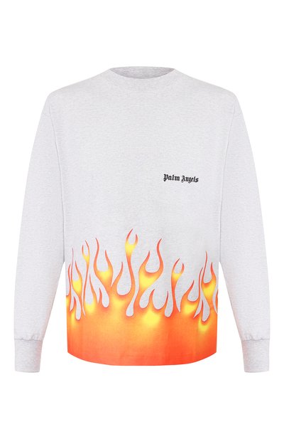 Хлопковый лонгслив PALM ANGELS, арт. PMAB002R204130340888, фото 1