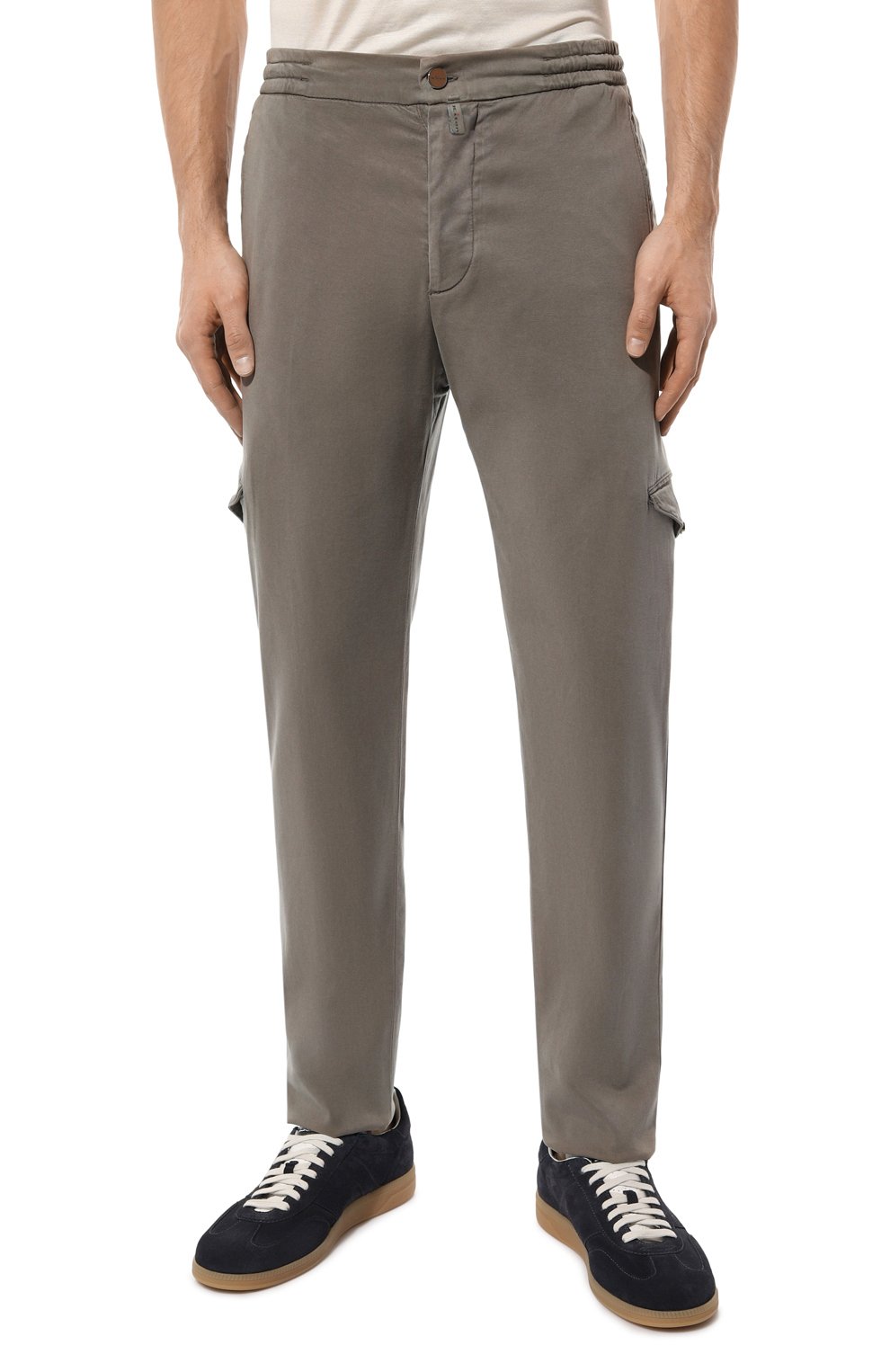 Брюки-карго из лиоцелла KITON, арт. UPLACTK0607D, фото 3