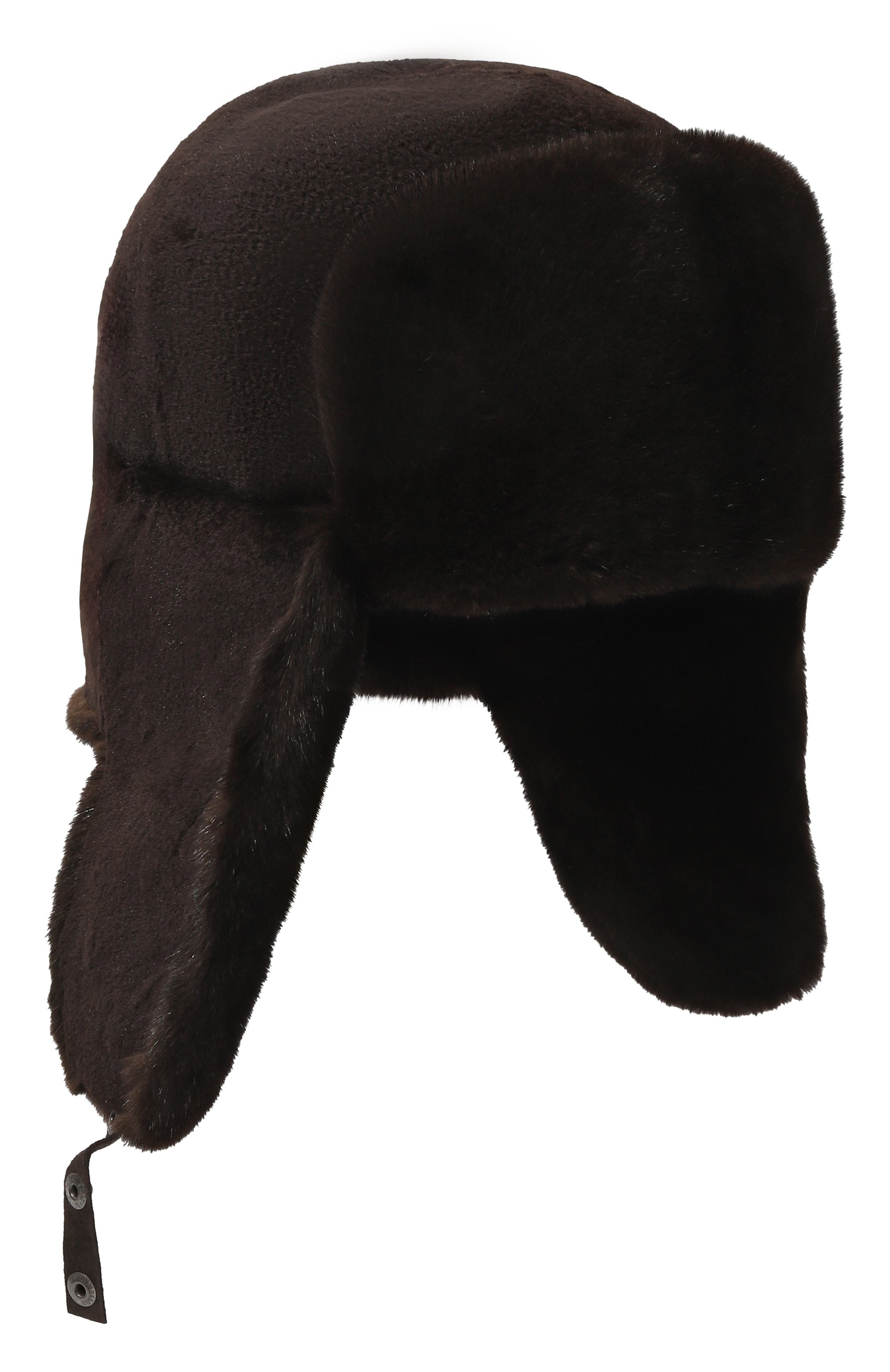 Меховая шапка-ушанка из норки VICTORIA KUSENKOVA, арт. 330210204158, фото 1