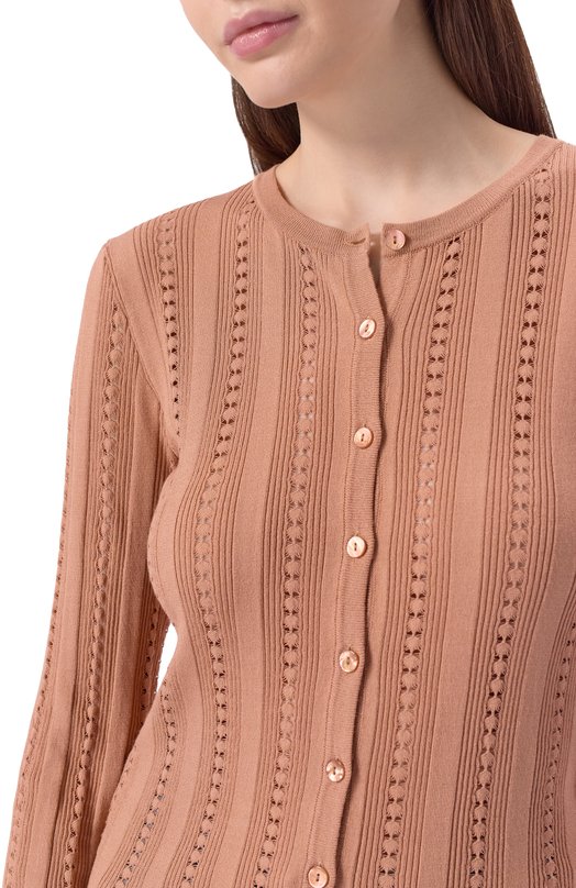 Кардиган из вискозы Blumarine 2M690A Розовый  2M690A Фото 5