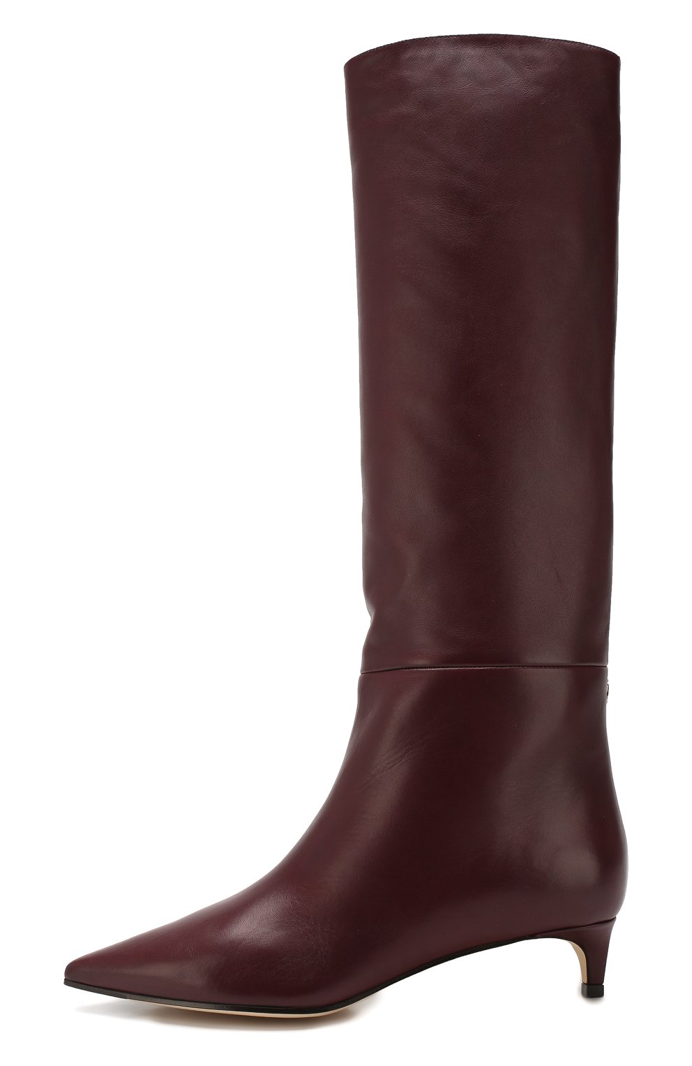 Кожаные сапоги maxima 35 JIMMY CHOO, арт. MAXIMA 35/CLF, фото 3