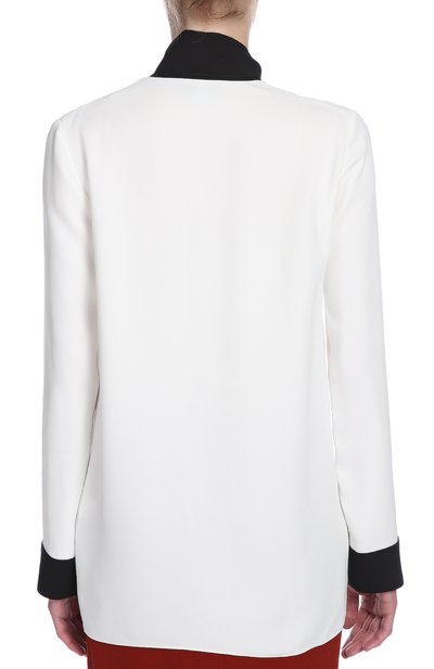 Блуза LANVIN бежевого цвета по цене 114000 руб., арт. RW-T06029-2771-A15, фото 3 Блуза LANVIN, арт. RW-T06029-2771-A15, фото 3