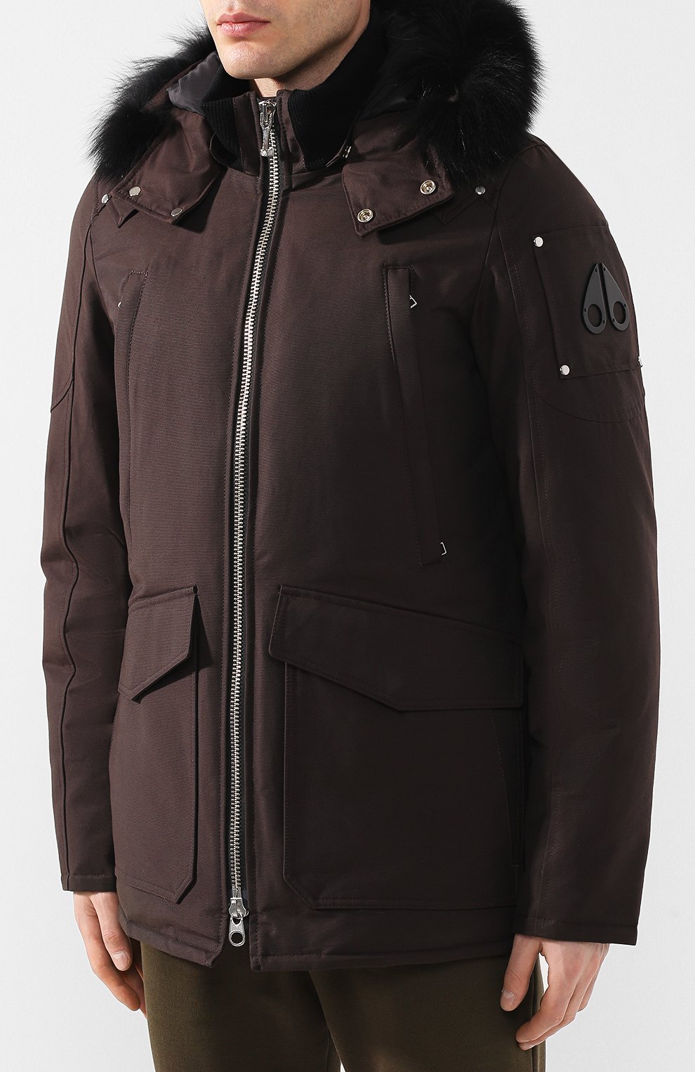 Пуховая парка pearson на молнии с капюшоном MOOSE KNUCKLES, арт. MK8507MJ, фото 3