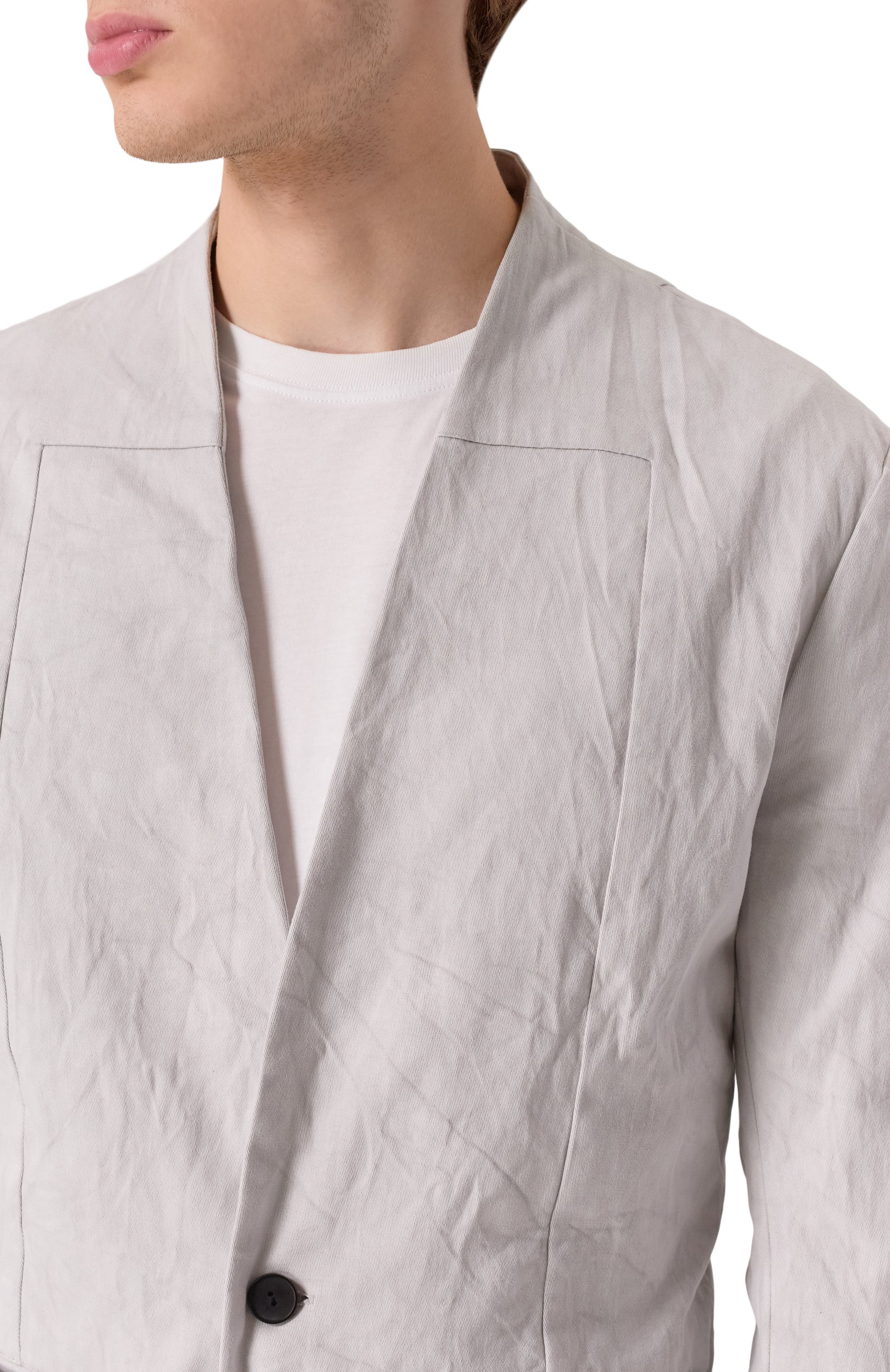 Хлопковый пиджак 139DEC, арт. SUT631-W-GR, фото 5