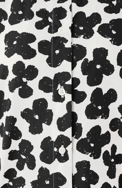 Хлопковая рубашка MSGM, арт. 3841MDE25AX/257153, фото 5