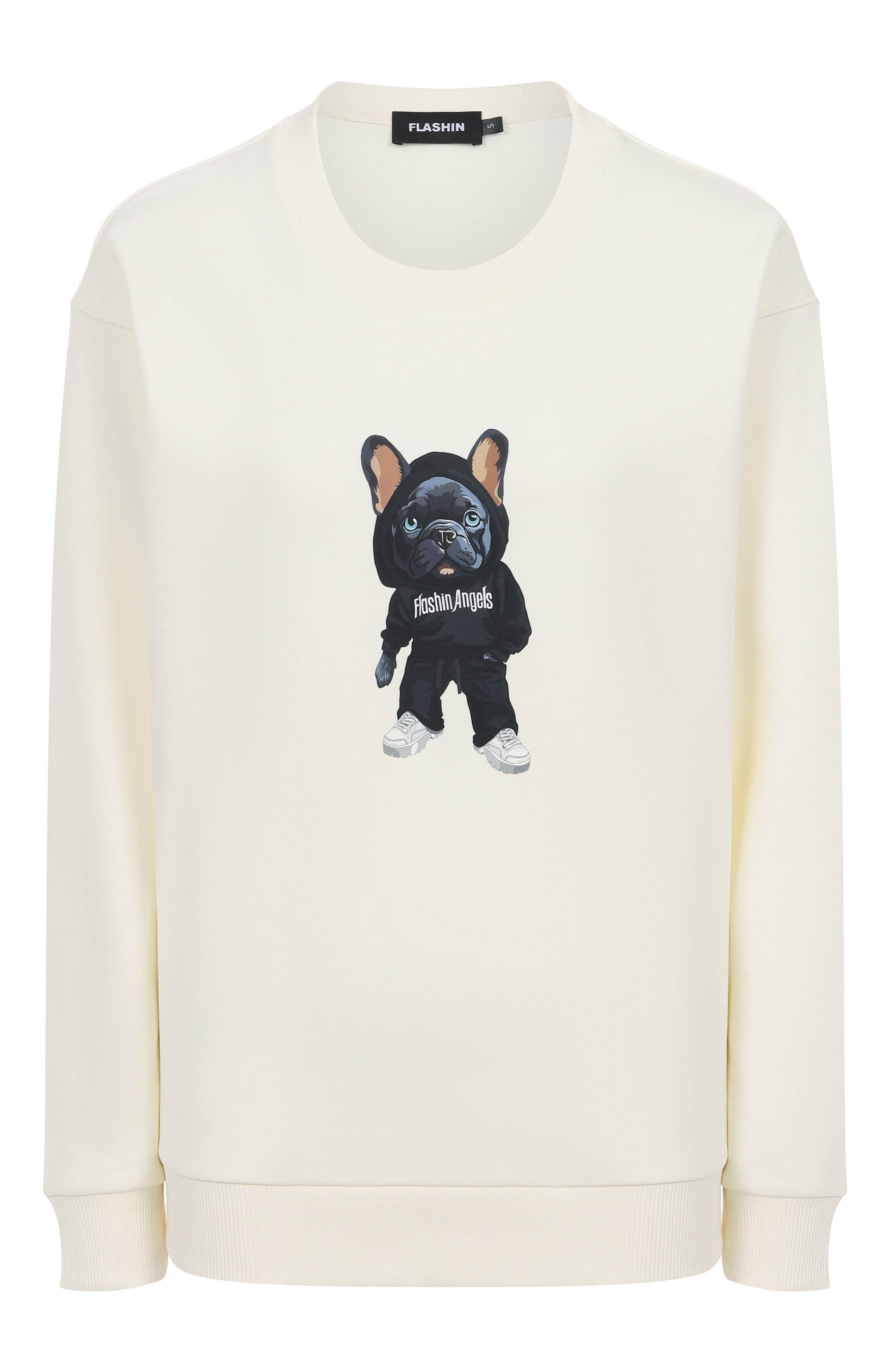 Хлопковый свитшот FLASHIN, арт. FS25SDOB, фото 1