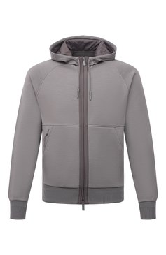 Мужской толстовка ZEGNA серого цвета, арт. UY564/815 | Фото 1 (Рукава: Длинные; Длина (для топов): Стандартные; Материал внешний: Хлопок, Шерсть, Синтетический материал; Мужское Кросс-КТ: Толстовка-одежда; Стили: Спорт-шик; Региональные ограничения белый список (Axapta Mercury): RU; Драгоценные камни: Проставлено; Материал сплава: Проставлено)