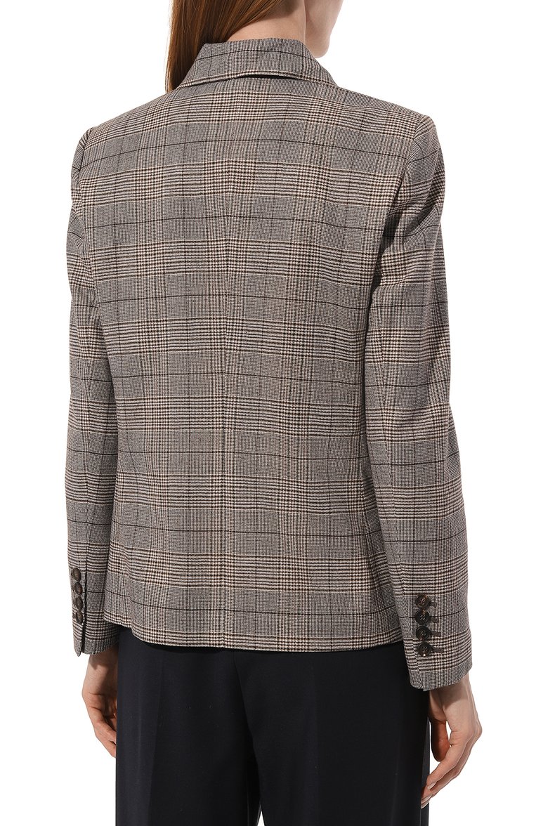 Жакет из шерсти и хлопка BRUNELLO CUCINELLI, арт. MD5372386P, фото 4