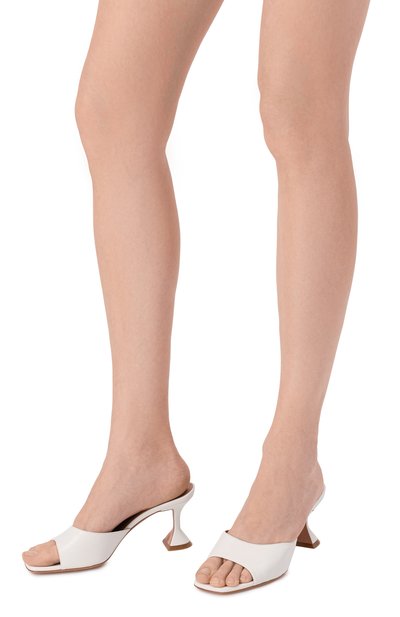 Кожаные мюли lupita 70 AMINA MUADDI, арт. LUPITA SLIPPER 70, фото 3