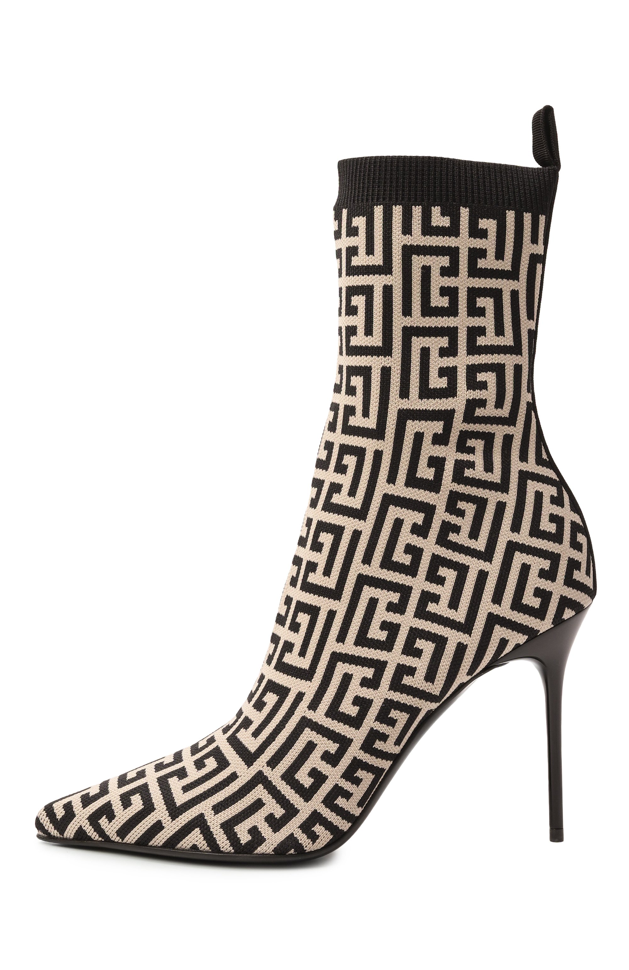 Текстильные ботильоны skye BALMAIN, арт. FN0TA680/TMGK, фото 4