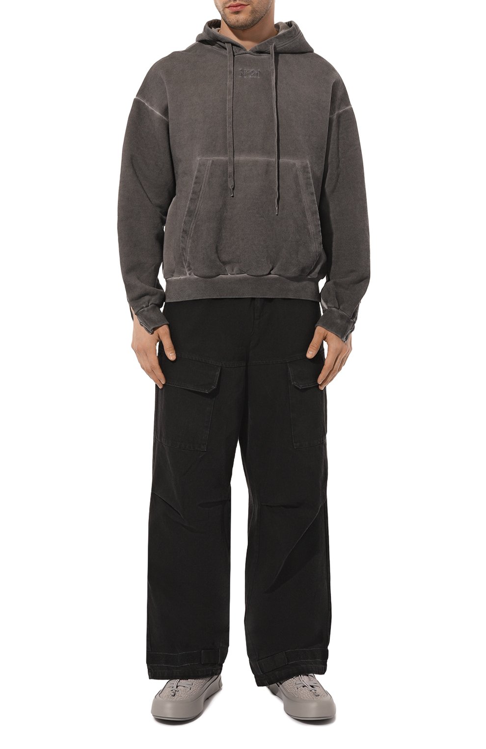 Комбинированные кеды triple stitch ZEGNA, арт. LHBAY/S5536Z, фото 2