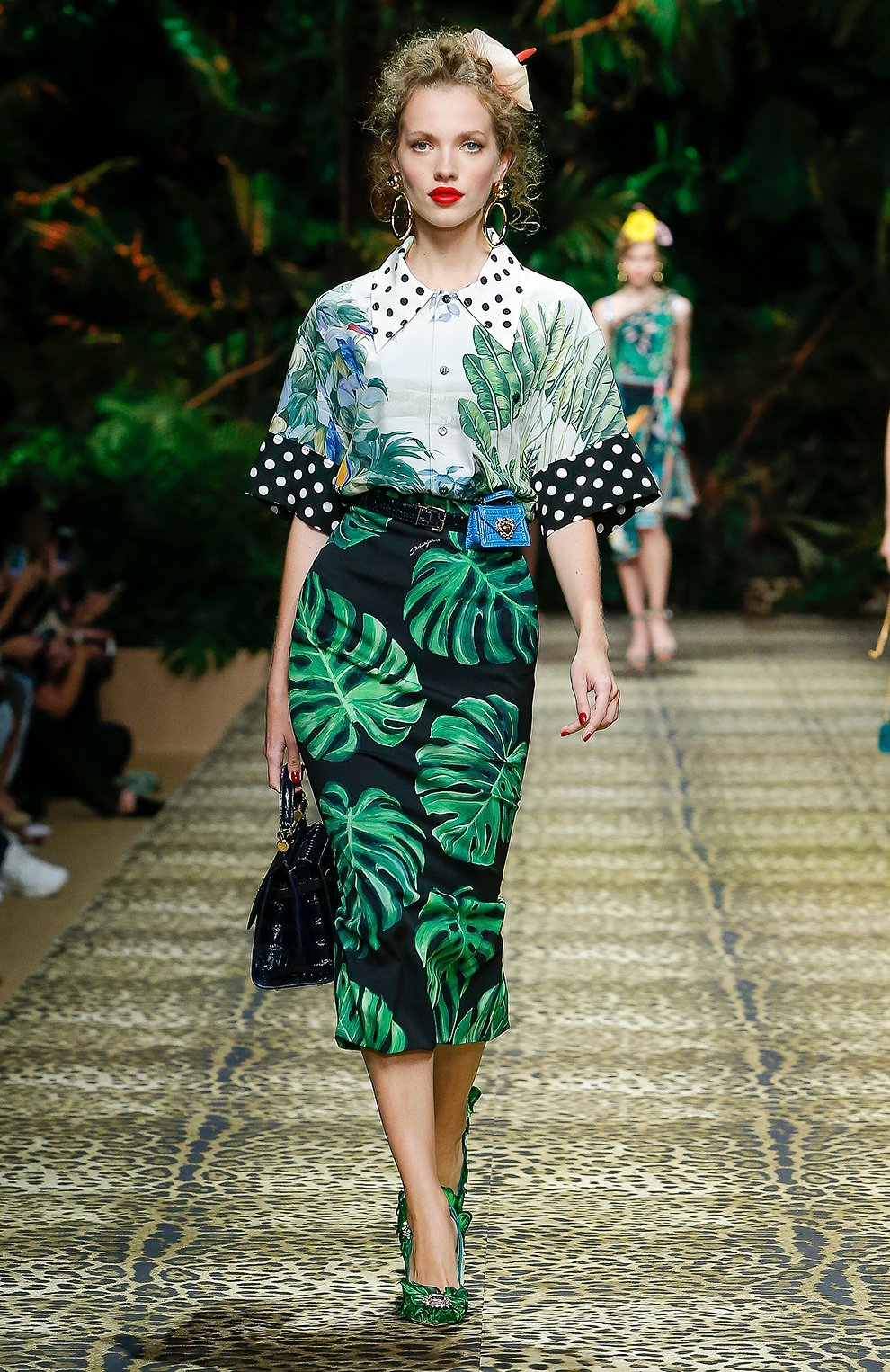 Шелковая рубашка DOLCE & GABBANA, арт. F5N17T/GDV32, фото 6