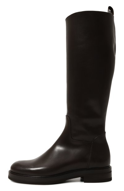 Кожаные сапоги KITON, арт. D56806N0102405, фото 4