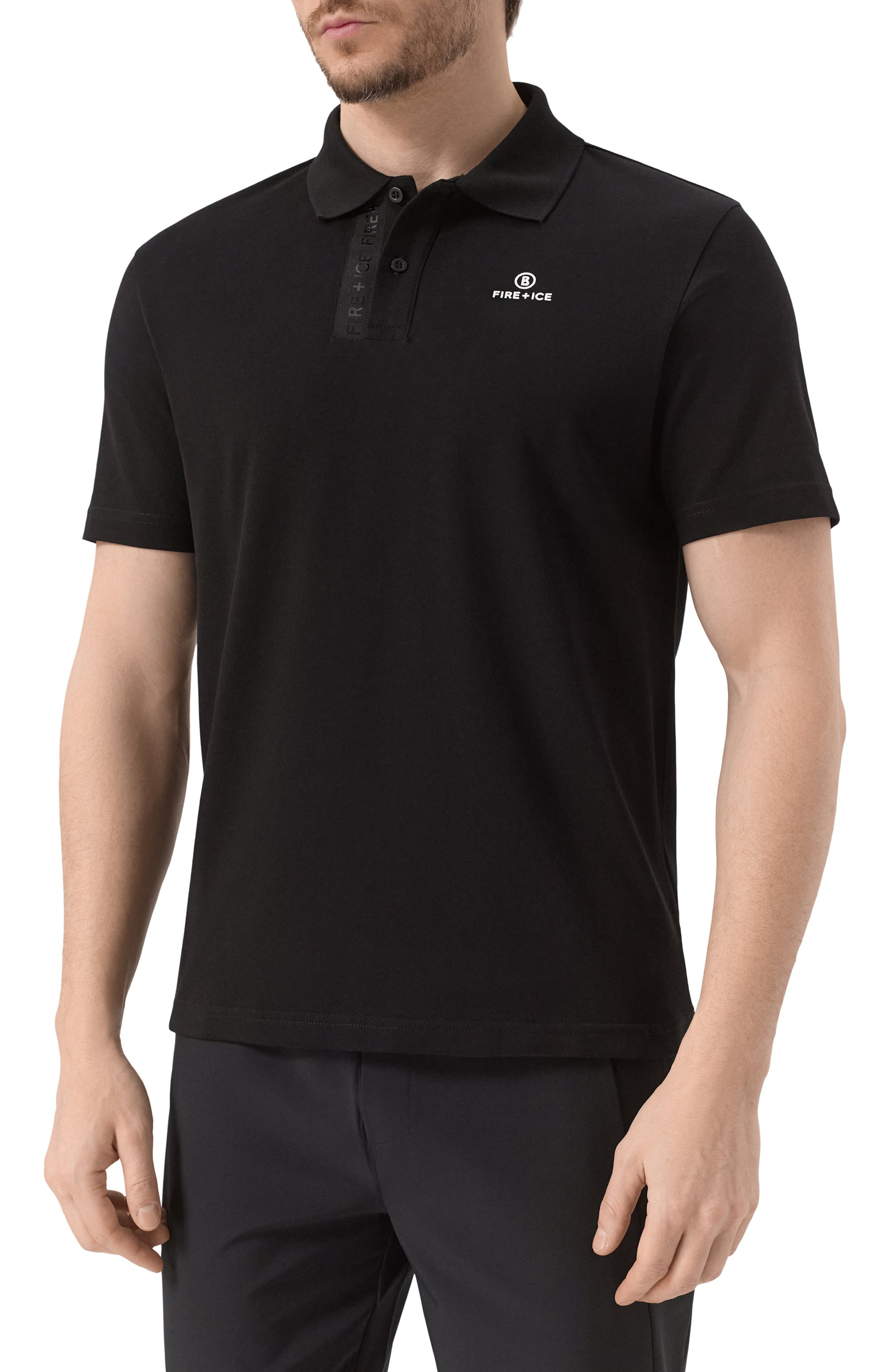 Хлопковое поло BOGNER FIRE+ICE, арт. 54377310, фото 3